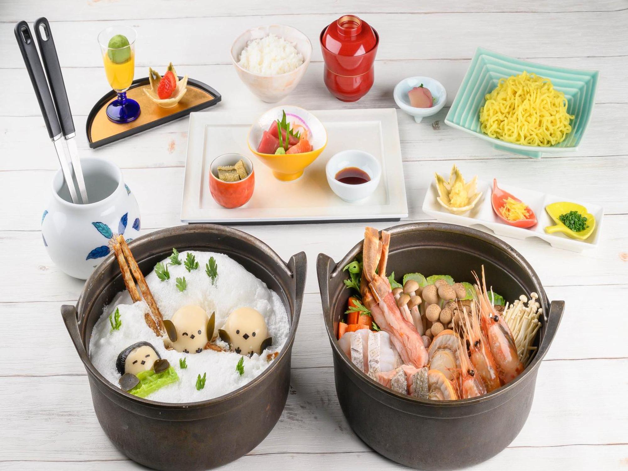 Shin Furano Prince Hotel Eksteriør billede A hot pot