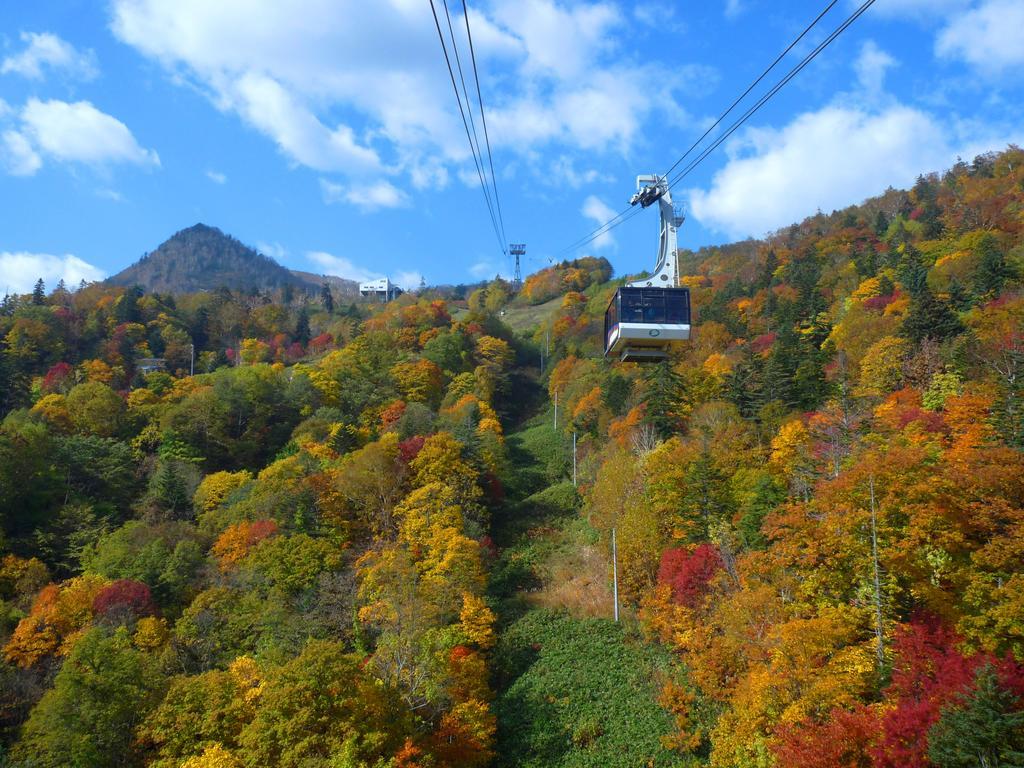 Shin Furano Prince Hotel Eksteriør billede The cable car