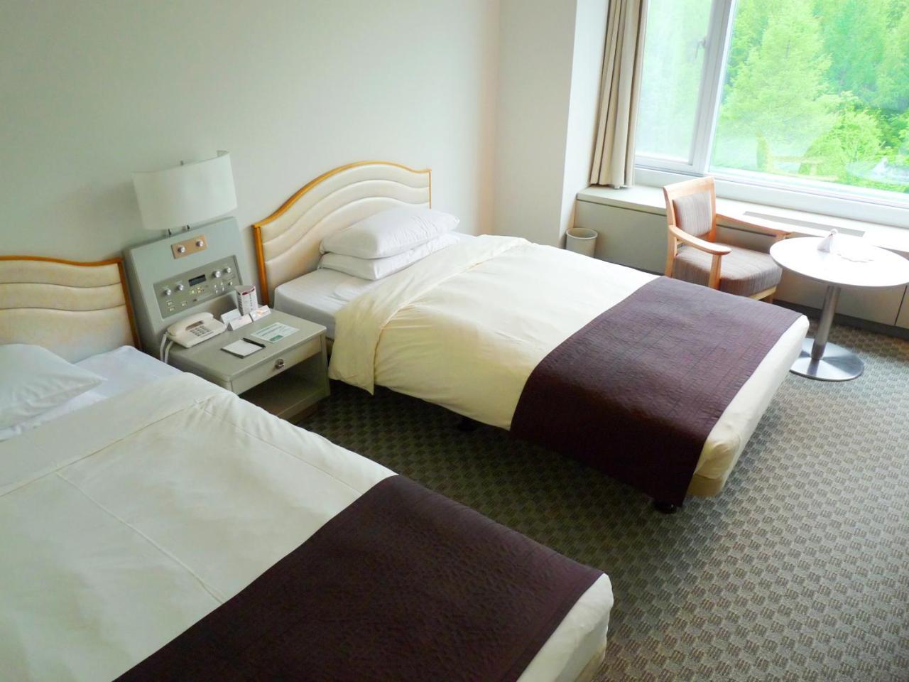 Shin Furano Prince Hotel Eksteriør billede A room at the hotel